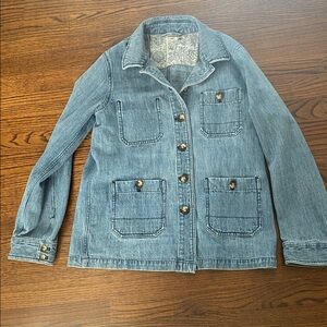 Women’s Faherty Denim Barn Jacket Size M